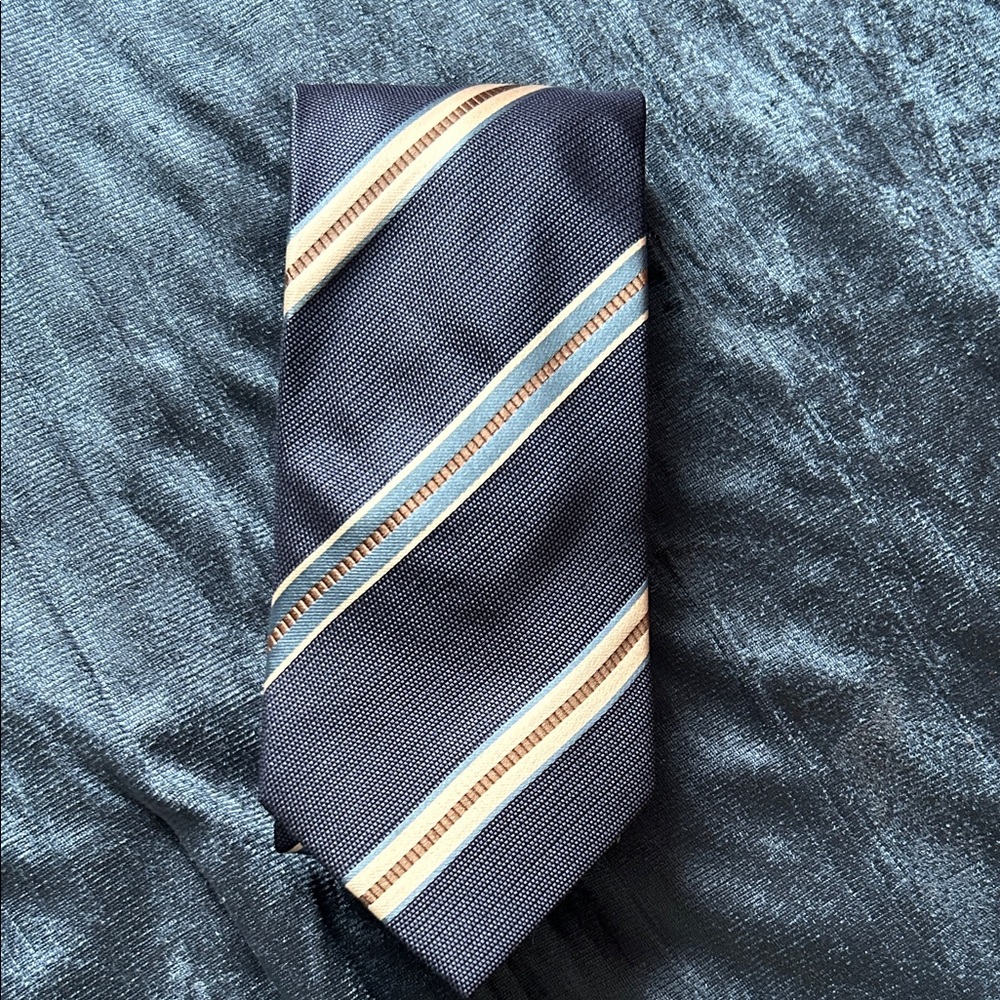 Pal Zileri blue stripe tie